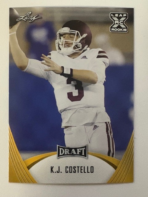 Leaf Draft Card: K.J. Costello 