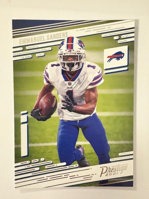 2021 Prestige Football Card: Emmanuel Sanders 