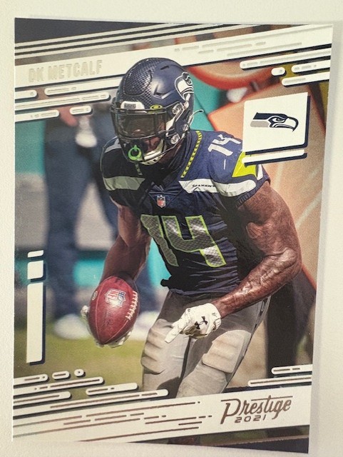 2021 Prestige Football Card- Dk Metcalf