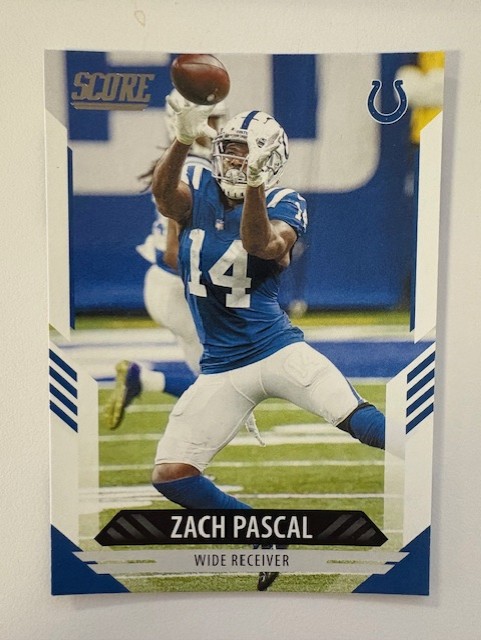  2021 Panini SCORE Football Card: Sony Michel