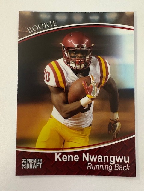 2021 SAGE Football Card- Kene Nwangwu