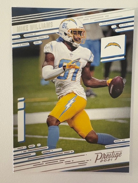 2021 Prestige Football Card- Mike Williams