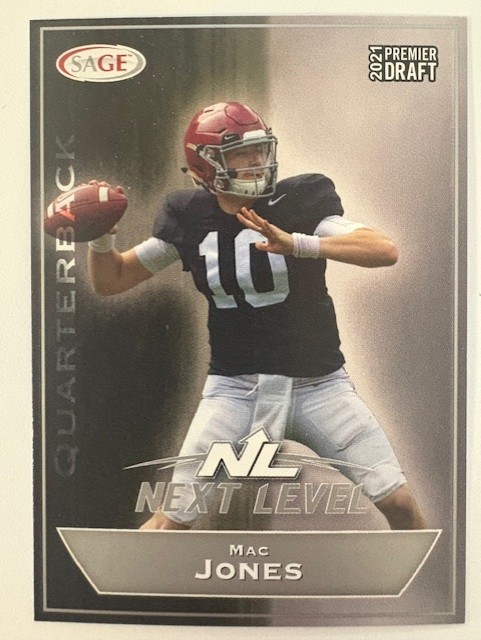 2021 Sage Next Level Card- Mac Jones