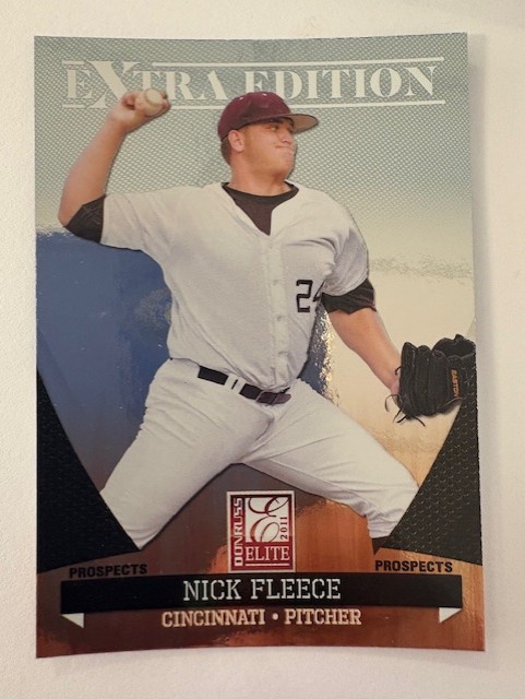 Extra Edition Baseball Card- Nick Fleece #61