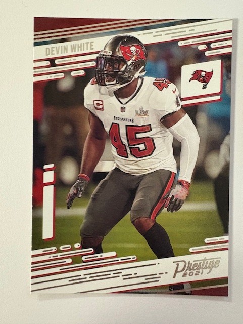 2021 Prestige Football Card- Devin White 