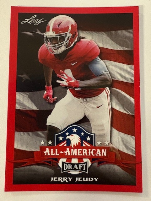 All-American Football Card- Jerry Jeudy #64