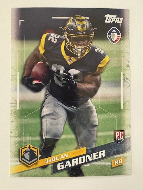 Topps Football Card- JaQuan Gardner 