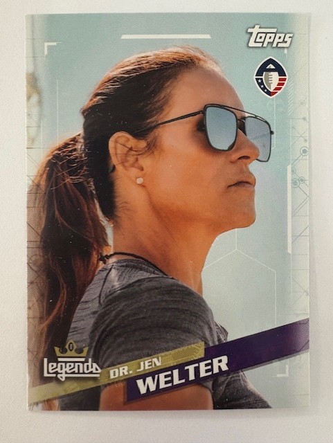 Topps Football Card- Dr. Jen Welter