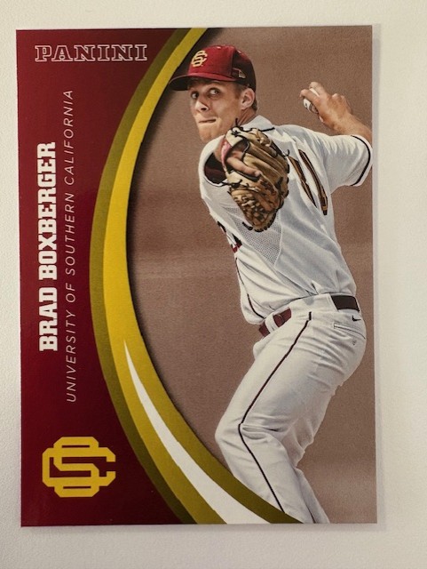  Panini University of Southern California Card- Brad Boxberger