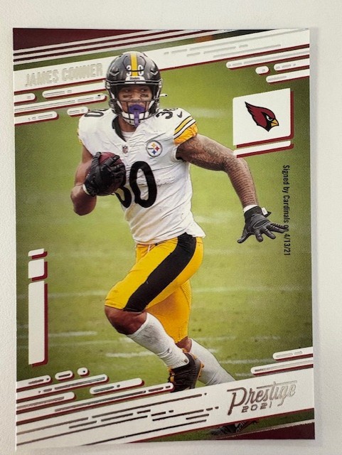  2021 Prestige Football Card-James Conner