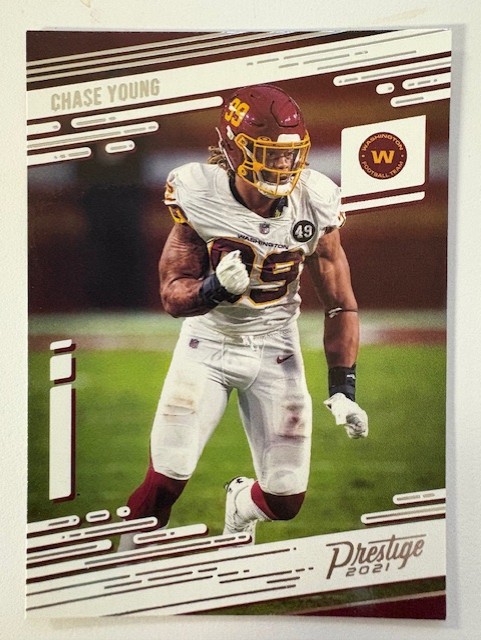  2021 Prestige Football Card: Chase Young