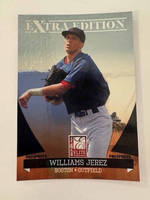 Extra Edition Baseball Card- William Jerez #18