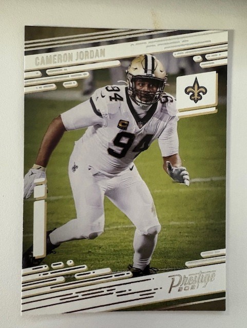 2021 Prestige Football Card- Cameron Jordan