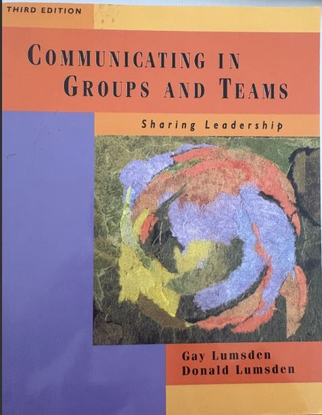 Communicating in Groups and Teams: Sharing Leadership