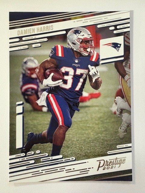 2021 Prestige Football Card- Damien Harris 
