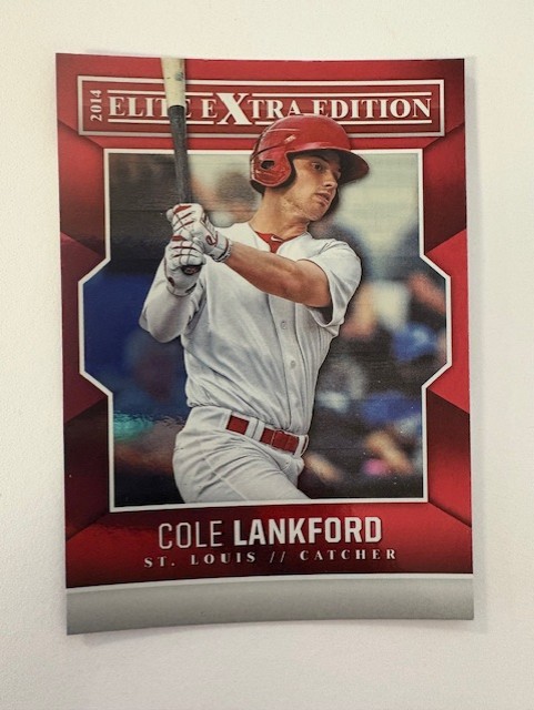 2014 Elite Extra Edition Baseball Card- Cole Lankford