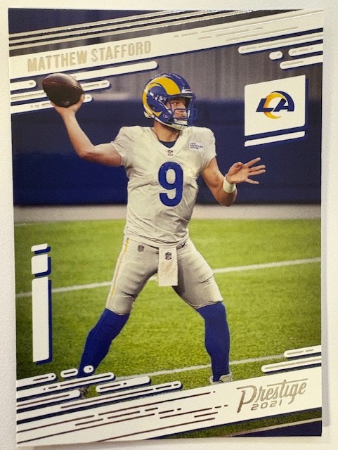 2021 Prestige Football Card: Matthew Stafford