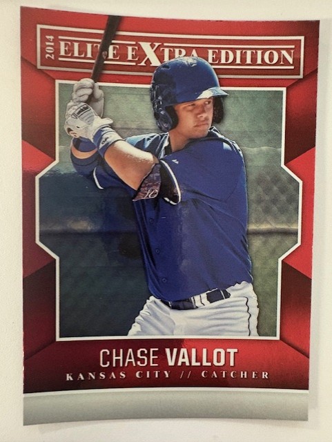 2014 Elite Extra Edition Baseball Card- Chase Vallot