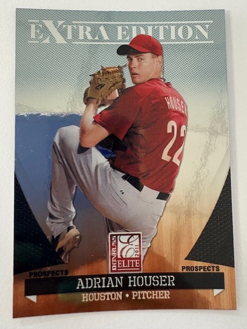 Extra Edition Baseball Card- Adrian Houser #81