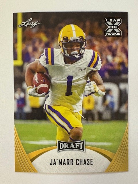 Leaf Draft Card: Ja'Marr Chase 