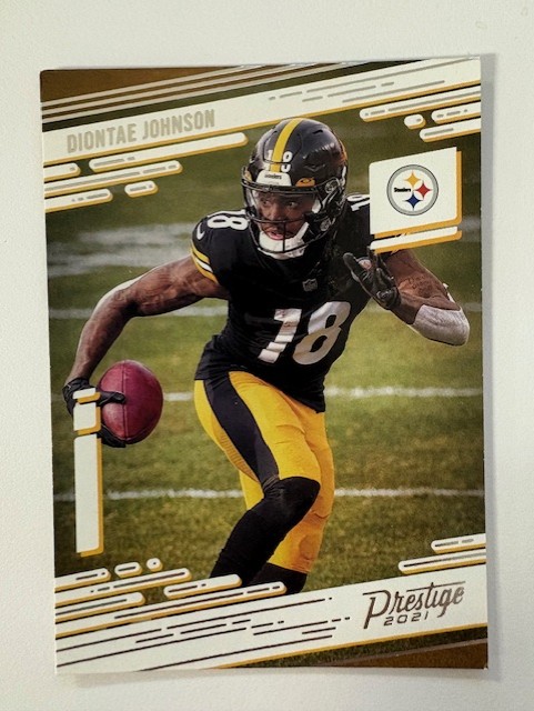  2021 Prestige Football Card: Diontae Johnson