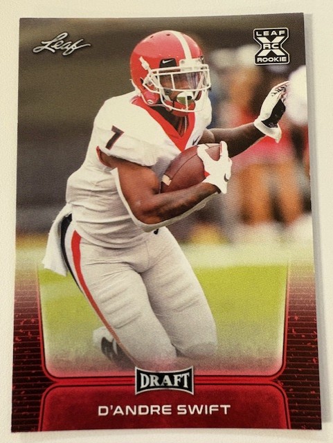 Draft Football Card: D'Andre Swift #10