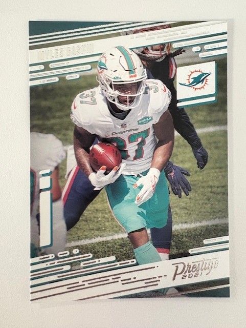  2021 Prestige Football Card- Myles Gaskin