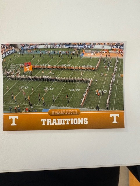 Panini University of Tennessee "Traditions" Card #10