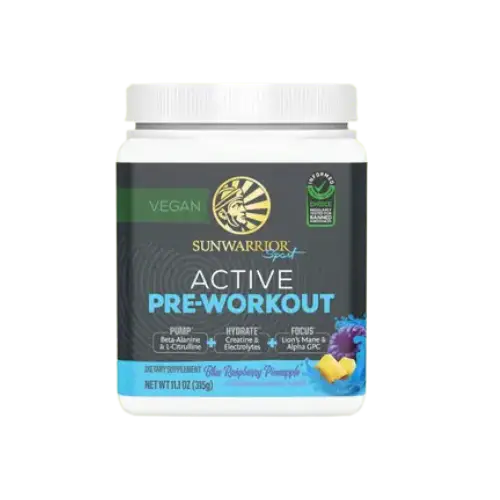 Blue Raspberry Pineapple Active Pre-Workout Drink Powder