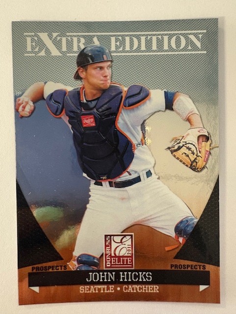 Extra Edition Baseball Card- John Hicks #49