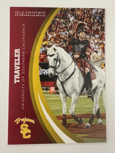 Panini Card University of Southern California Football- Traveler Card #5
