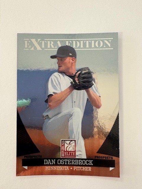 Extra Edition Baseball Card- Dan Osterbrock #164