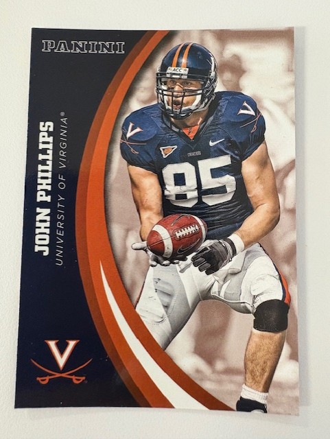 Panini UVA Football Card- John Phillips