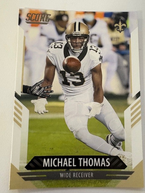  2021 Panini SCORE Football Card: Michael Thomas 