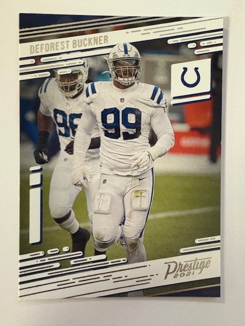 2021 Prestige Football Card- Deforest Buckner