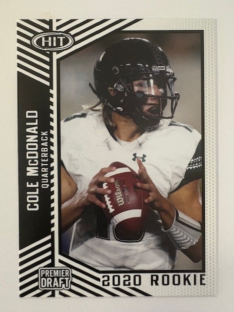 HIT Premier Draft 2020 Rookie: Cole Mcdonald