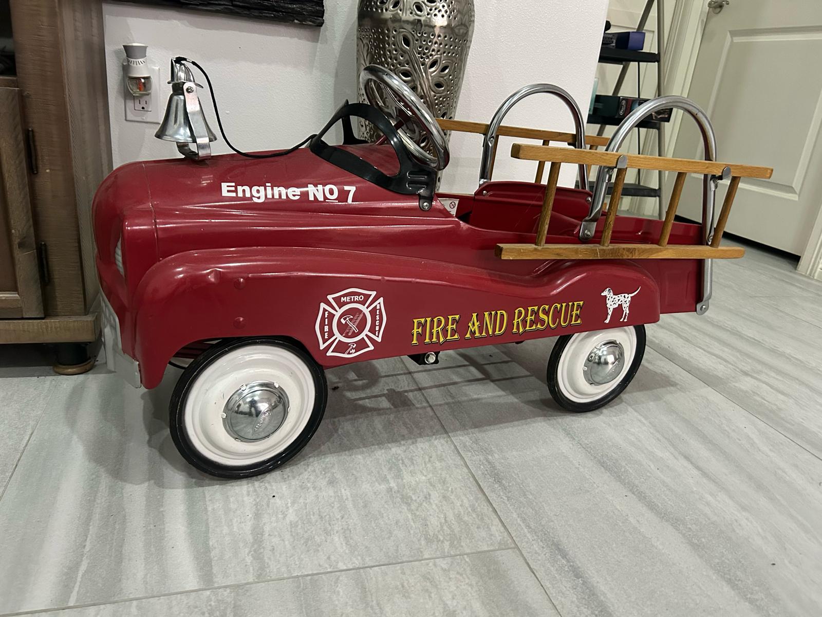 Race car / fire fighters 