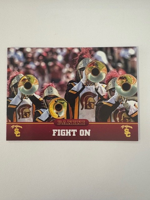 Panini Card University of Southern California Football- Fight On Card #1