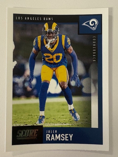 2020 Panini Score Football- Jalen Ramsey #304