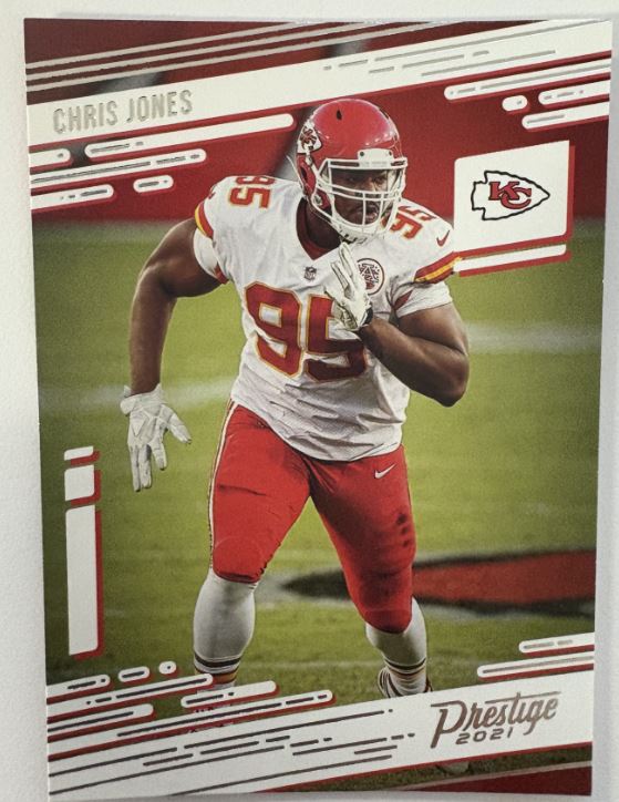 2021 Panini Prestige-Chris Jones #93