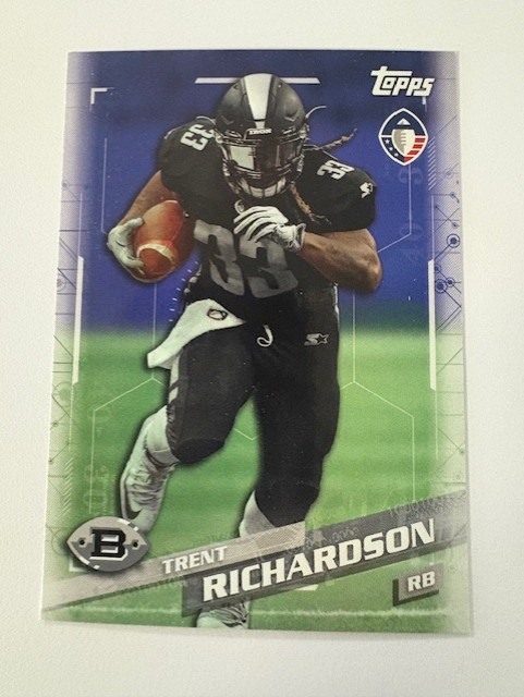 Topps Football Card- Trent Richardson