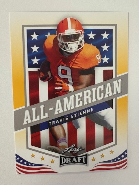 Leaf All-American Draft Card: Travis Etienne