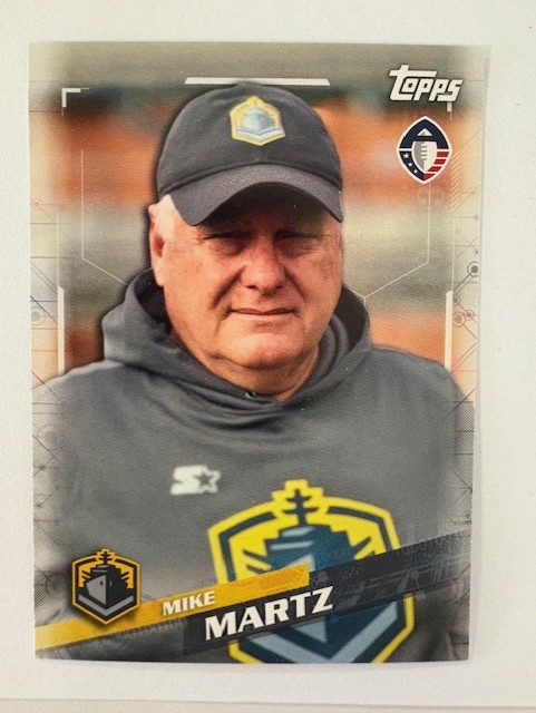 Topps Football Card- Mike Martz