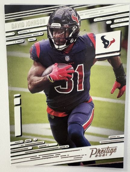 2021 Panini Prestige- David Johnson #30