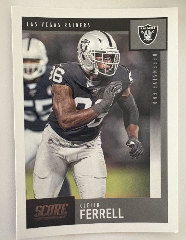 2020 Panini Score Football- Clelin Ferrell