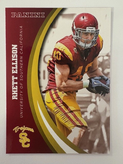 Panini Card University of Southern California Football- Rhett Ellison