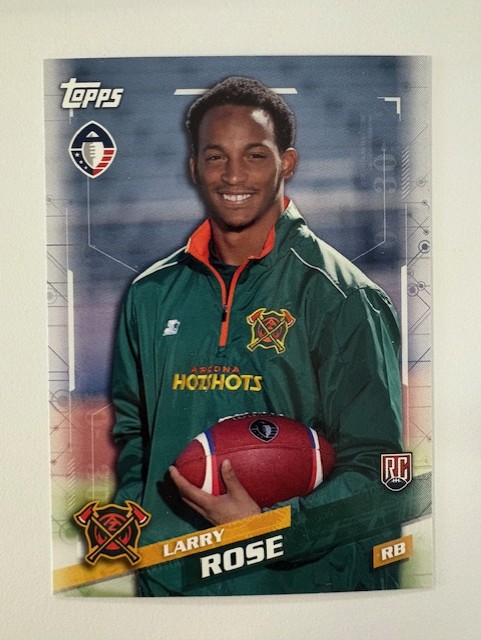 Topps Football Card- Larry Rose #117