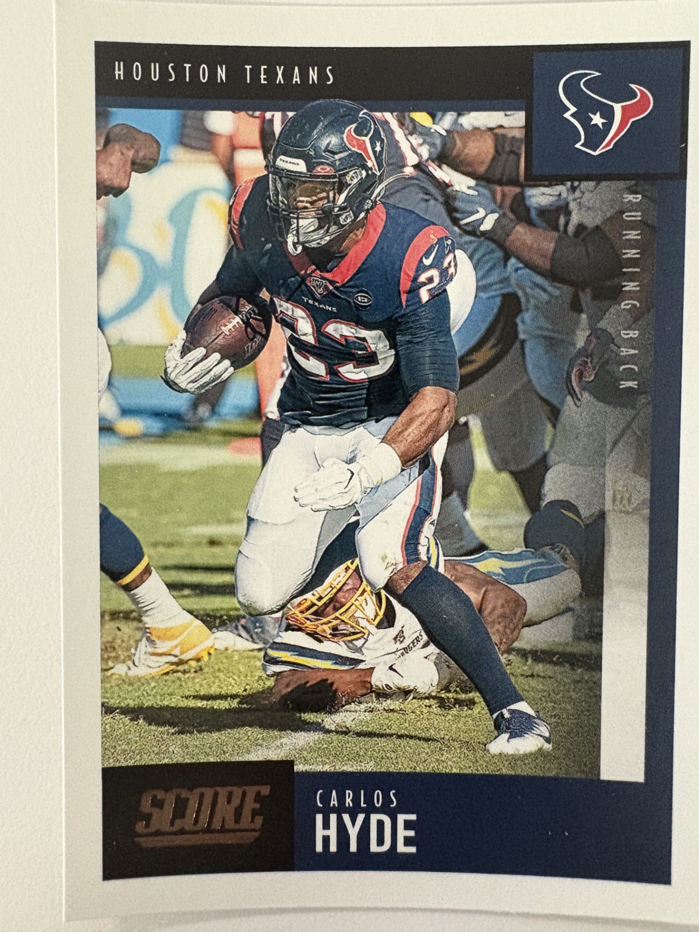 2020 Panini Score Football- Carlos Hyde #87