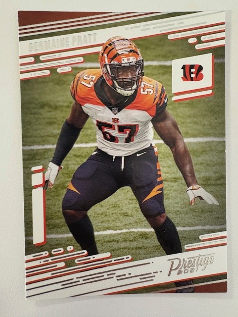  2021 Prestige Football Card- Germaine Pratt