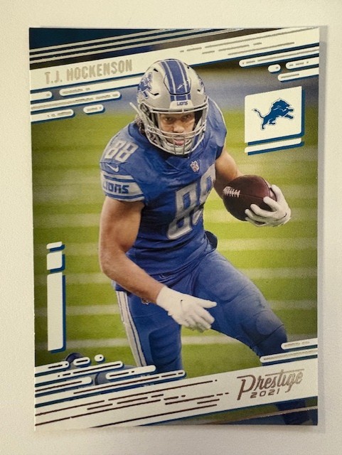 2021 Prestige Football Card- T.J. Hockenson 